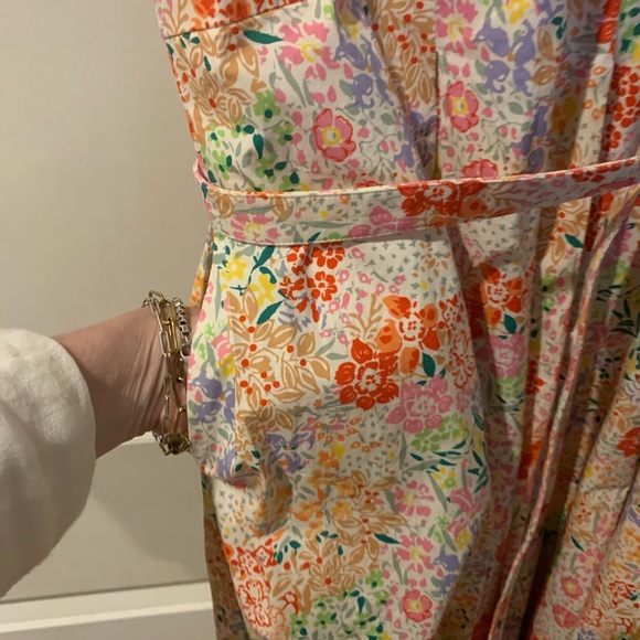 ADORABLE! Frances Valentine belted floral dress NWOT👗 - Picture 3 of 6